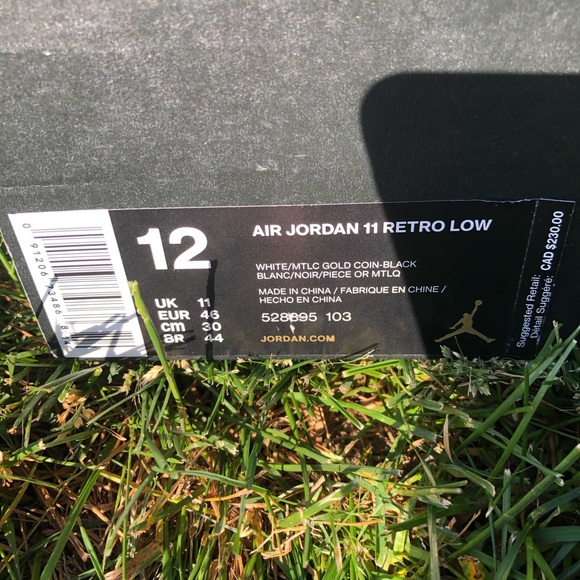 Jordan 11 low closing ceremonies DEADSTOCK - Picture 3 of 13